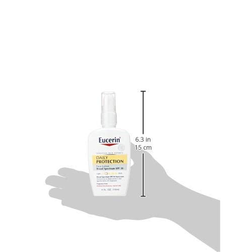 Daily Facial Moisturizer with Broad Spectrum SPF 30 β Fragrance-Free Face Sunscreen & Hydrating Lotion for Dry, Sensitive Skin, 4 Fl Oz