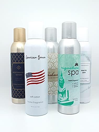 Room Fragrance Air Freshener Spray Concentrated Bathroom, Kitchen, Car, or Office Deodorizer, U.S.- Made by AP Fragrance (Sandalwood)