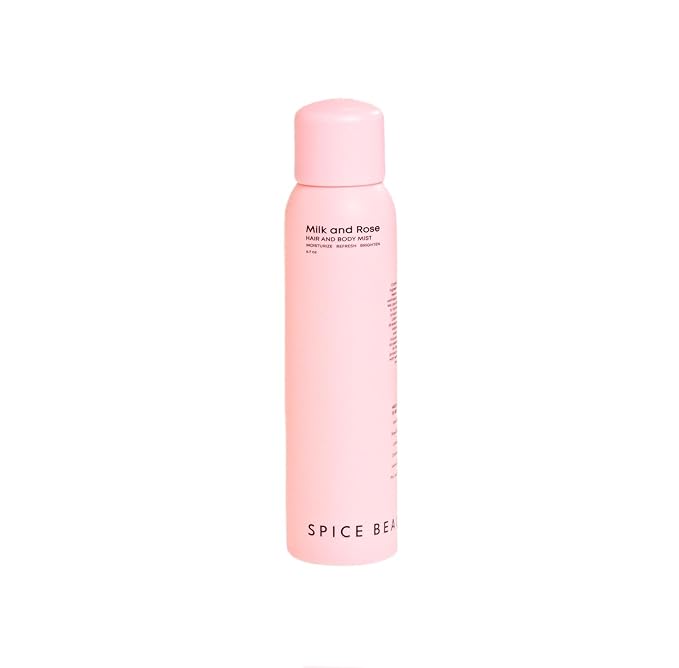 Milk & Rose Hair and Body Mist β Hydrating Floral Body Spray & Hair Perfume with Rose, Goat Milk, Chamomile, Lavender & Honey β Refreshing Mist for Skin, Hair & Clothing β 6.7 oz