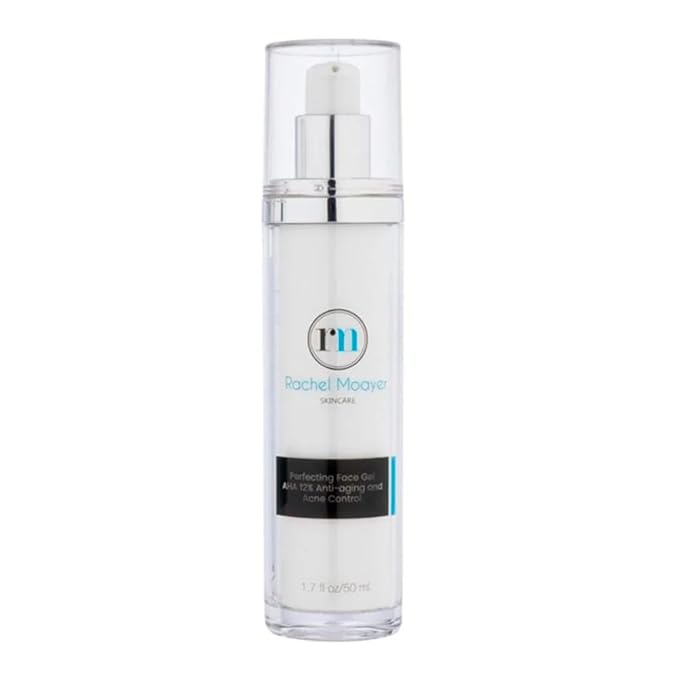 Rachel Moayer Perfecting Face Gel, Acne & Rosacea Care, Eczema Relief Cream, Anti Aging, Sensitive Skin Care, Control Gel for Men & Women