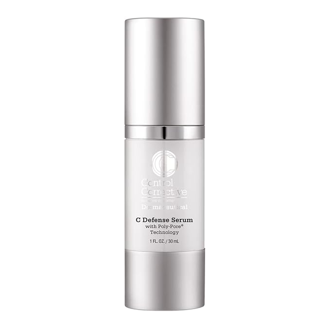 CONTROL CORRECTIVE C Defense Serum With Poly-Pore Technology - Advanced Vitamin C Serum Plus Hyaluronic Acid, Poly Pore Delivery System, Time Releases Actives, Sustains Hydration Throughout The Day