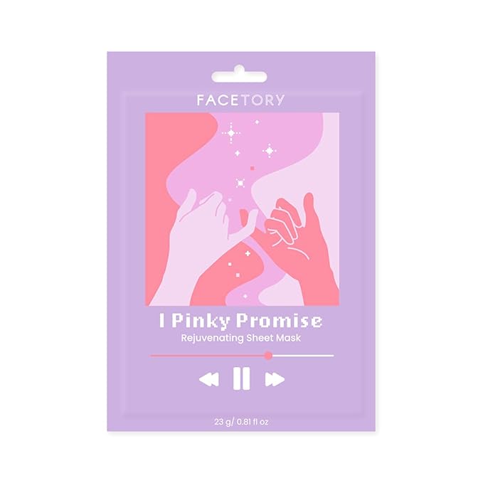 FACETORY Acne Sheet Mask Collection (Pack of 6)- Soothing, Rejuvenating, Illuminating Sheet Mask for Blemishes, Oily Skin Types, Pimples