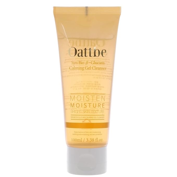 Syn Bio Beta Glucan Gentle Gel Face Cleanser - Premium Korean Sensitive Skin Face Wash With 5 Weights of Hyaluronic Acid, 100 ml