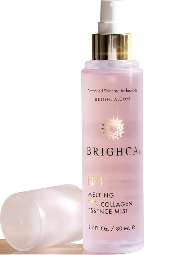 Hydrating Collagen Essence Mist 90% Marine Collagen Face Spray to Strengthen Skin Barrier & Improve Firmness, Nourishing Glow, Anti-Aging Skincare (2.7 fl oz)