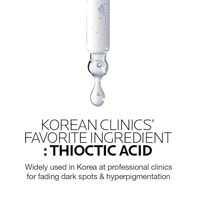 MIMUMIMU Dark Spot Remover Serum for Face | Korean Clinic Skincare - Thioctic Acid 0.01% & Niacinamide 5% | Spot Treatment for Melasma, Hyperpigmentation, Discoloration, Acne Scars | 30ml/1.01 fl.oz