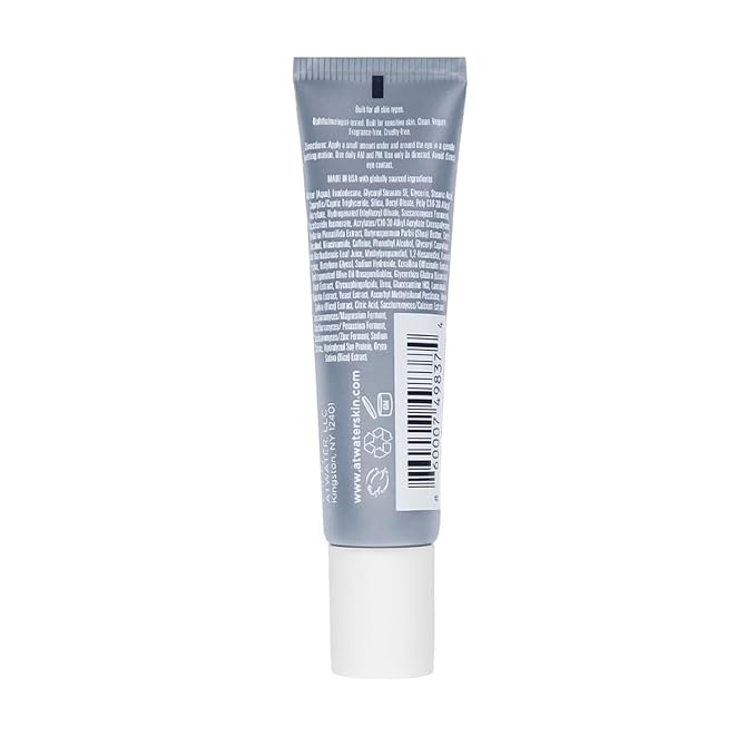 ATWATER Men's Eye Cream, Anti-Aging Under Eye Treatment for Dark Circles, Puffiness and Fine Lines, Hydrating Face Moisturizer for Men - 0.5 oz (2-Pack)