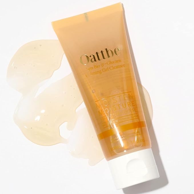 Syn Bio Beta Glucan Gentle Gel Face Cleanser - Premium Korean Sensitive Skin Face Wash With 5 Weights of Hyaluronic Acid, 100 ml