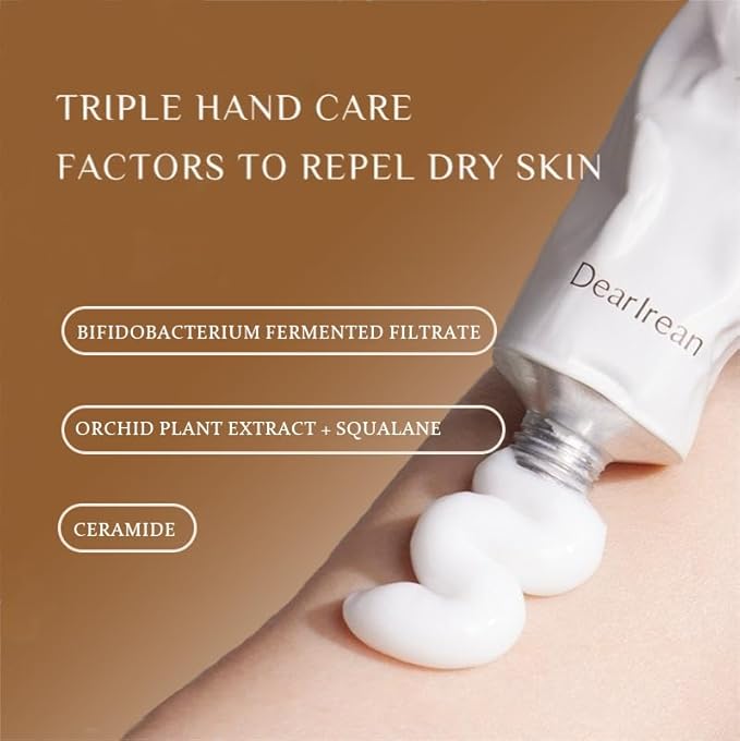 Dear Irean Fragrance Hand Cream Gift Set, 5-Piece Travel Hand Lotions for Dry Cracked Hands with Multiple Hydrating Extracts and Long Time Lasting Moisturizing, Available in All Seasons (4.43 fl oz)