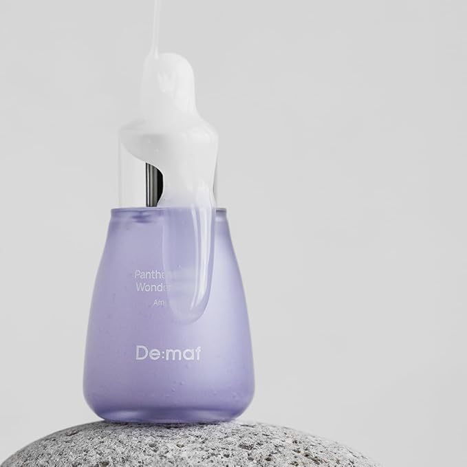 De:maf Panthenol 30% Wonder Drops Ampoule, Panthenol 30% and Evening Primrose Extract for Instant Calming, Suitable for All Sensitive Skin, Korean Skincare