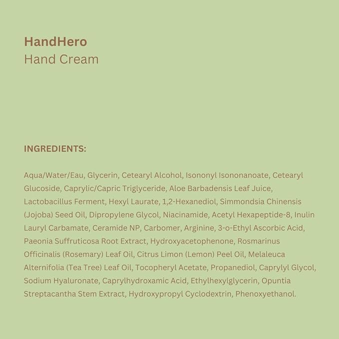 Pixi HandHero Purifying Hand Lotion | Deeply Hydrating & Quick-Absorbing Formula | Enriched with Ceramides, Jojoba, Tea Tree & Rosemary Oils | Nourishing Travel-Size Hand Cream | 1 fl. oz/ 30 ml