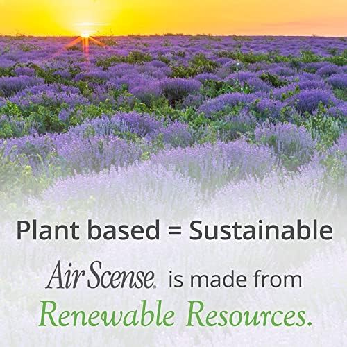 Air Scense Air Freshener Deodorizer Room Spray for Bathroom & Home, Essential Oils, Natural Lavender- 7 fl oz (12 Pack)