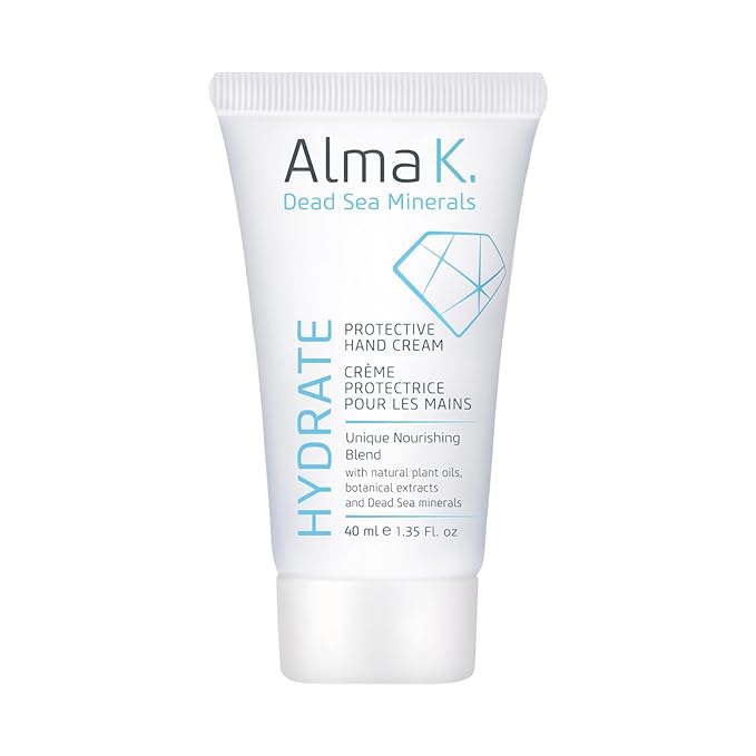 ALMA K Protective Hand Cream - Hand Cream for Women - Cocoa Butter Lotion - Moisturizing Lotion for Dry Hands - Hand Lotion for Dry Skin - 1.3 oz