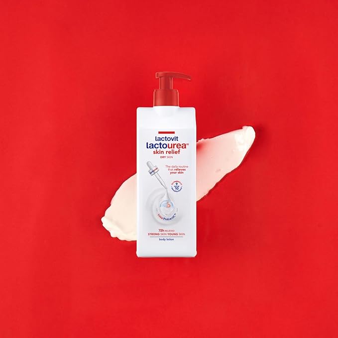Lactovit | Lactourea Body Lotion | Hydrating Moisturiser for Dry Skin | With Urea ProLactiC10 Complex, Lactic Acid & Pure Urea | Soft & Youthful Skin | Dermatologist Recommended | 3 x 400 ml