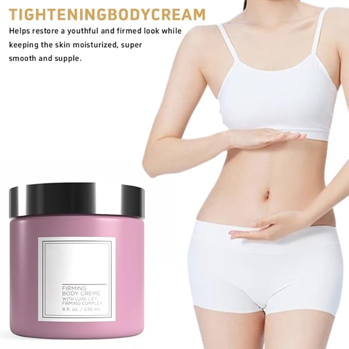 Body Creme,lift firming body creme, Firming Complex & Pink Pepperslim,Deep Hydration & Smoothing, Hydrates Dry Skin Arms & Legs (Rose)
