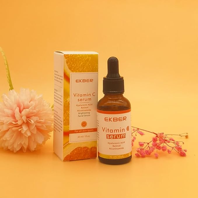 Vitamin C Serum with Hyaluronic Acid, Retinol and Niacinamide, 30ml Face Serum