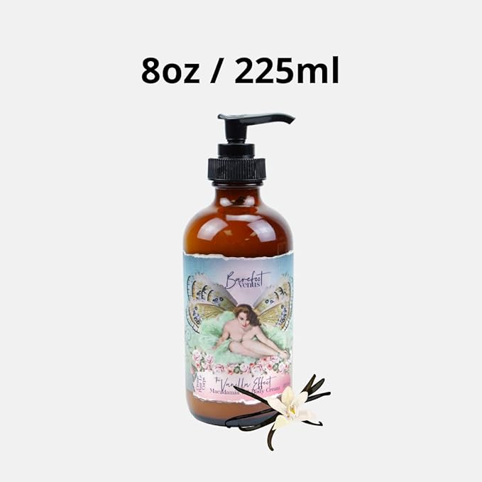 Barefoot Venus Macadamia Nut Oil and Almond Oil Body Cream 225 ML / 8 Oz (Vanilla Effect)