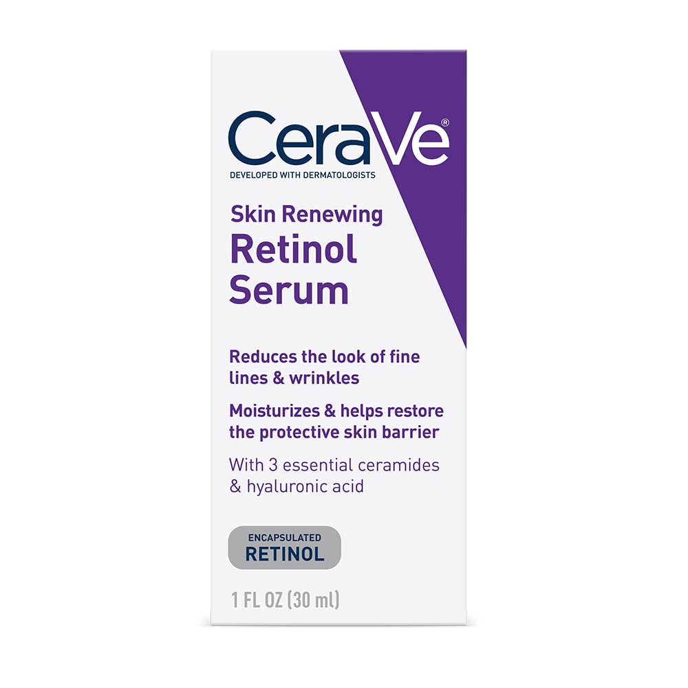 Anti Aging Retinol Serum for Face π« | Encapsulated Retinol + Hyaluronic Acid + Niacinamide & Ceramides πΏ | Wrinkle & Fine Line Treatment | Gentle Brightening Serum for Sensitive Skin | Fragrance Free | 1 oz