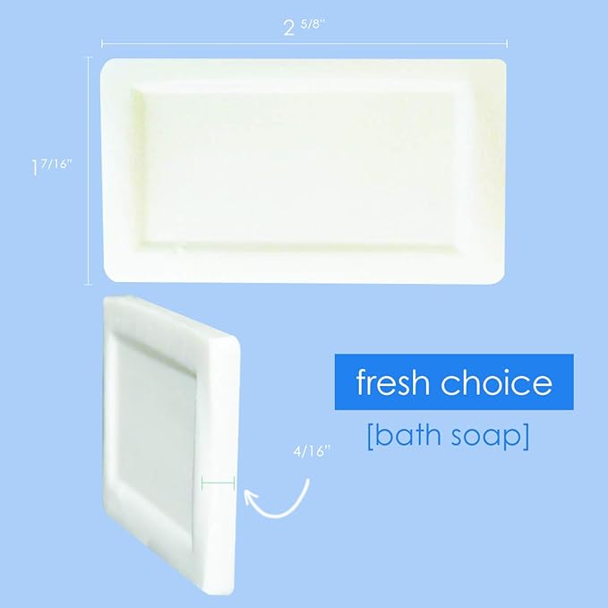 Bulk Hotel Soap, Individually Wrapped Bar Soaps, Mini Trial Size Toiletries, Bath Body Hand Soap for Vacation Rentals and Motel Guest Bathroom, 0.85 oz, Pack of 10000