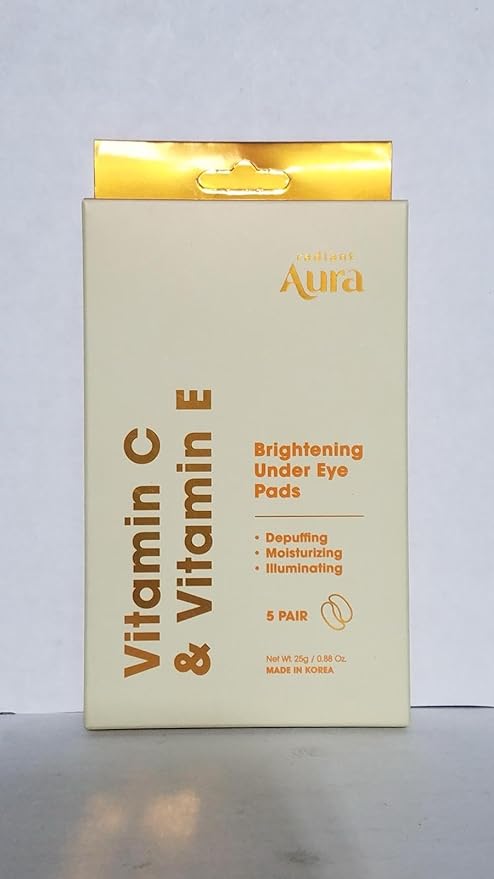 Under Eye Patches with Vitamin C & E - Dermatologist Tested Korean Eye Gel Patches for Puffy Eyes and Dark Circles - Hydrating Eye Gel Patches - Brightening Depuff Eye Patches - 15 Pairs