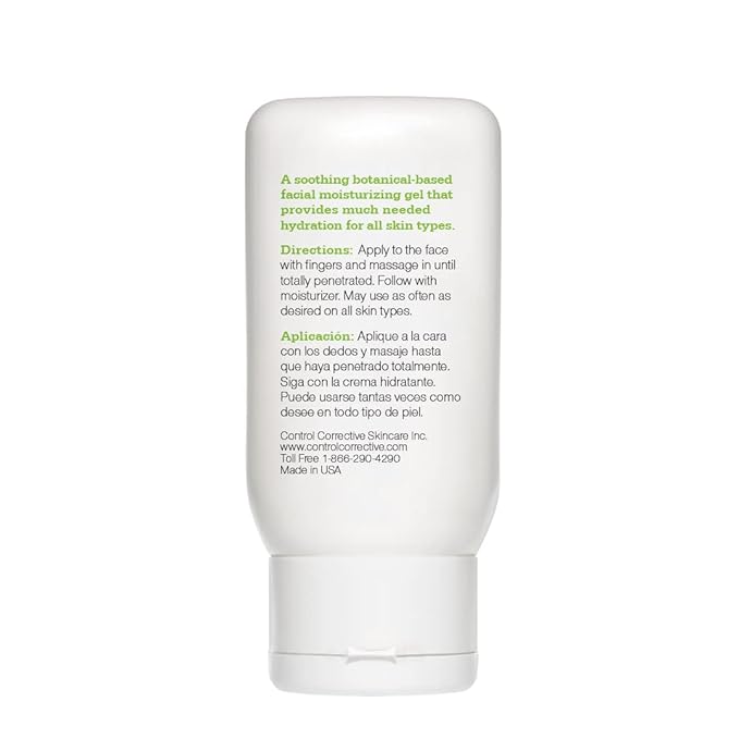 CONTROL CORRECTIVE Hydrant Stabilizer, 2.5 Oz - Cools, Calms, Oil-Free Gel, All In One, Hydrate & Balance Oily Skin Types, Aloe Vera, Arnica And Panthenol Restore Balance And Hydration