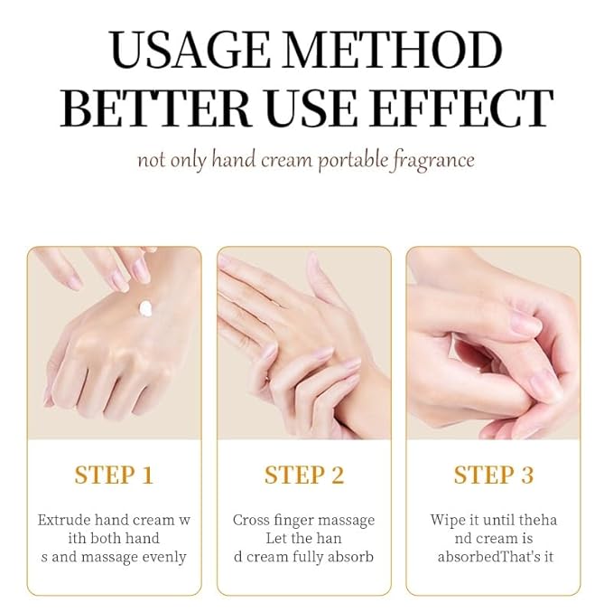 Gropse Coconut Hand Cream, Moisturizing Coconut Oil Hand Cream for Hands Aging Dry Cracked Hand Lotion for Women Men Provides Rich Moisture & Promotes Radiant Looking Skin -2.1oz