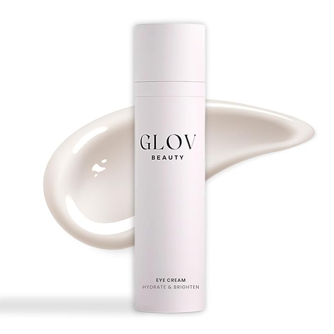 Hydrate & Brighten Eye Cream - Anti-Aging Under Eye Cream for Dark Circles, Wrinkles & Puffiness - With Retinyl Palmitate, Sodium Hyaluronate & Niacinamide - All Skin Types