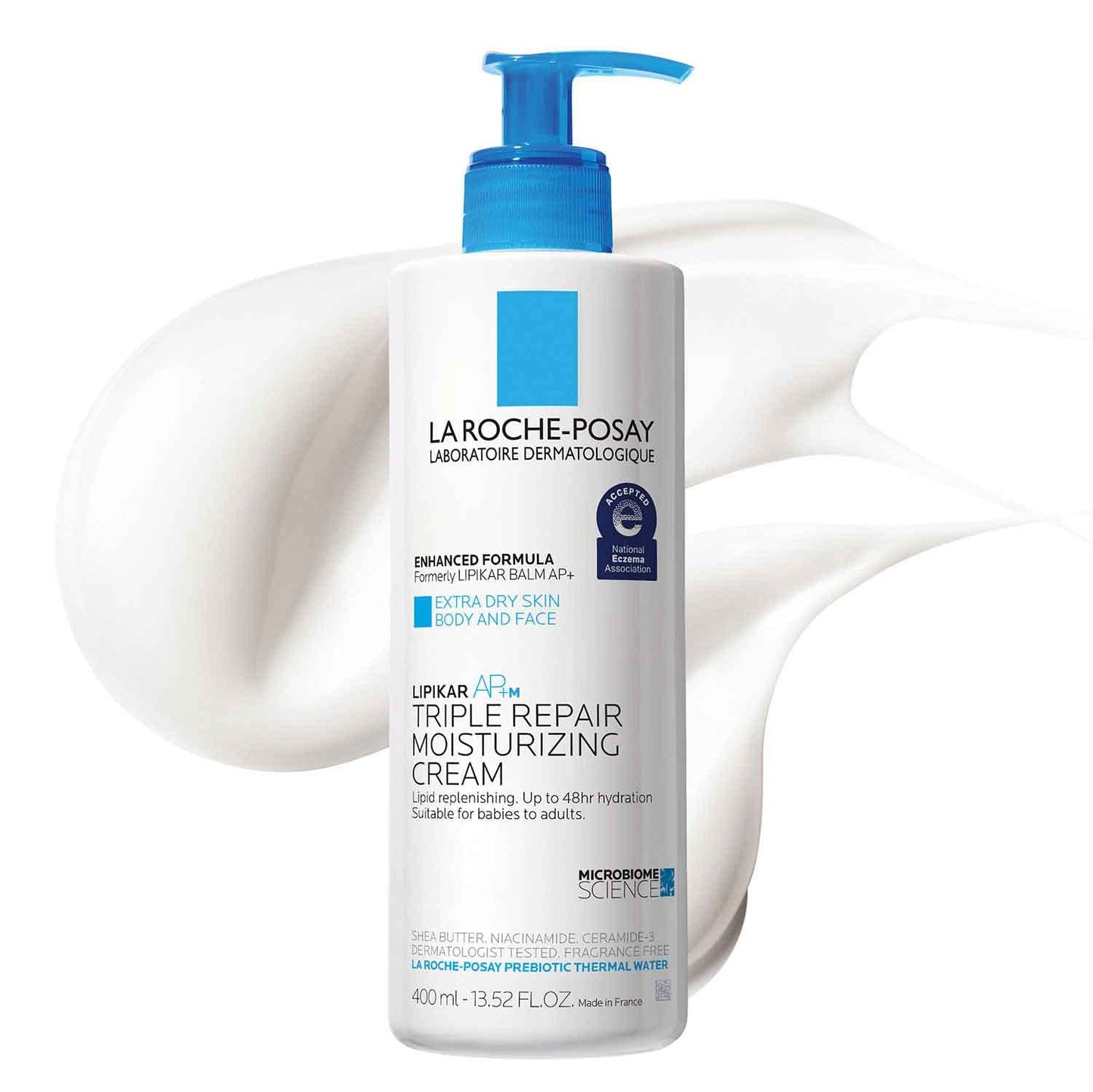 π§ La Roche-Posay Lipikar AP+ Triple Repair Moisturizing Cream β Face & Body Lotion for Dry, Sensitive Skin with Shea Butter & Niacinamide