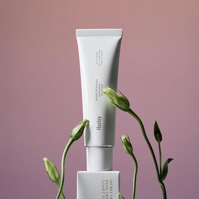 Huxley Secret of Sahara Hand Cream 30ml | Hydrates, Nourishes & Softens Skin | Non-Greasy Moisturizer that Soothes and Softens Hands | Hand Cream for Women & Men (1.01 Fl Oz, Sunset Fog)