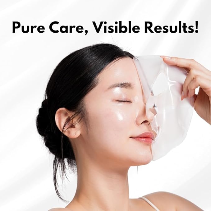 Korean Collagen Face Mask Overnight 2+2 EA Luxury Skin Care (AntiWrinkle, Vegan Mucin) (Sampler 4)