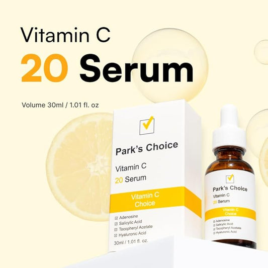 Park's Choice Vitamin C 20 Serum with Vitamin E & BHA, 1.01 fl.oz.