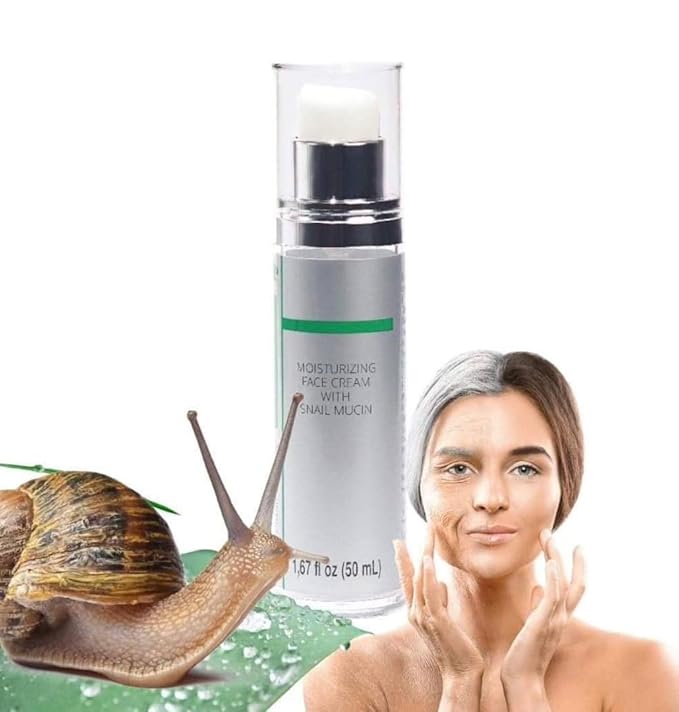 99.25% Korean Skin Care Snail Mucin Moisturizer Cream - Snail Mucin Essence Night cream-Face Serum | K Beauty Collagen Cream for Glass Skin