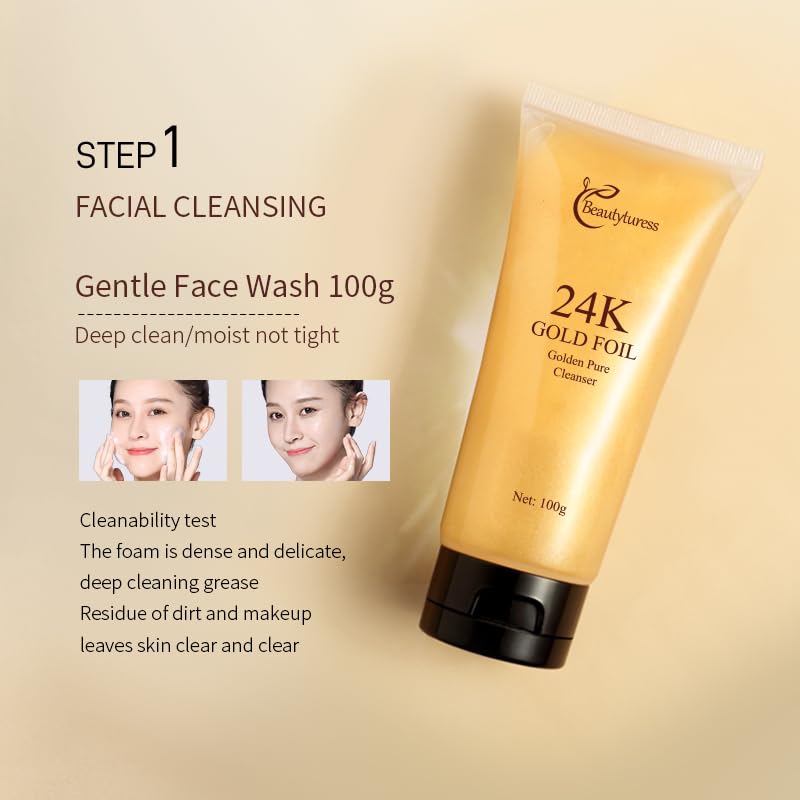 9-Piece Hypoallergenic Skincare Set for Women โ Collagen, Hyaluronic Acid & Snail Mucin Infused Moisturizing Face Care Kit โ Ideal for All Skin Types, Anti-Aging & Hydrating