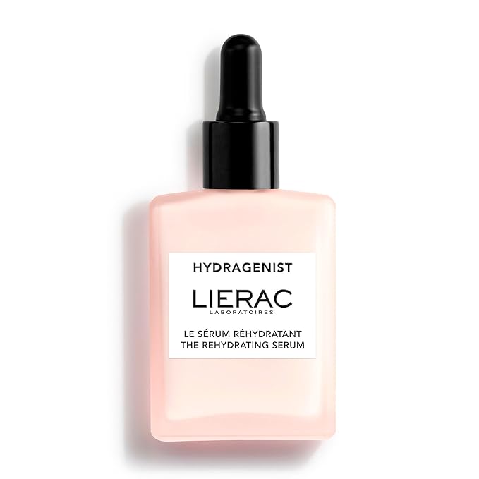 Lierac Hydragenist Hyaluronic Acid Serum for Face - Rehydrating Ferment, Plumps & Illuminates, Radiance Elevates for All Skin Types, Luminous Skin, Ultra Hydrating Face Serum for Women - 30ml