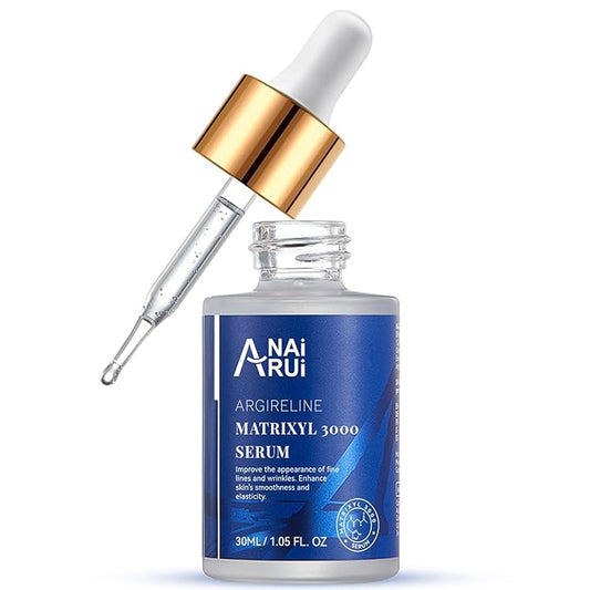 ANAI RUI Matrixyl 3000 + Argireline Serum with Hyaluronic Acid - Reduce Fine Line - Facial Skin Serum,Peptide Complex Serum1.05 Fl.oz