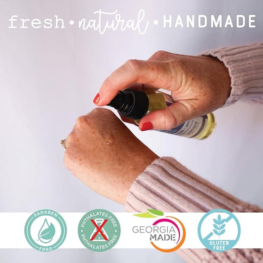 Rinse Bath & Body Moisturizing Lavender Oil Spray for Body - Natural, Light & Fast Absorbing | Squalane, Grapeseed & Apricot Oil | All Skin Types | Shower & Massage | Vitamin E | Handmade | 4floz