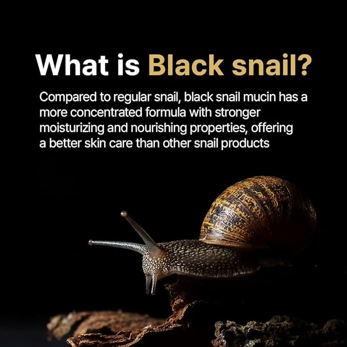 FARMSTAY Black Snail & Peptide 9 Perfect Cream, Snail Mucin Moisturizer for Elastic & Glow Skin, Hydrating & Nourishing, Anti-aging, Skin Barrier Repair, for Women & Men, Korean Skin Care, 1.85 Fl. Oz