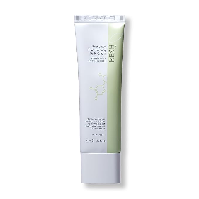 Rash Lab Cica Cream – Korean Centella Face Moisturizer for Sensitive Skin | Anti-Redness Soothing Repair Cream with Niacinamide & Ceramide | Lightweight Hydrating Daily Facial Moisturizer 50 ml
