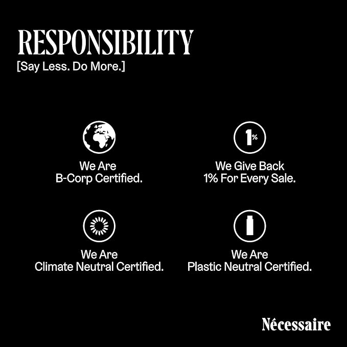 Nécessaire The Neck Serum. Fragrance-Free. 5 Peptides for Tech + Aged Neck. Skin Feels Firm, Looks Lifted. Hypoallergenic. Dermatologist-Tested. 50 ml