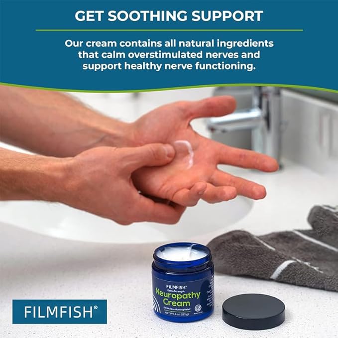 Natural hand and foot cream is used to repair dry and cracked feet. Ointment containing tea tree oil and peppermint essential oil for hand, foot and heel care (M standard soothing cream, 113g)