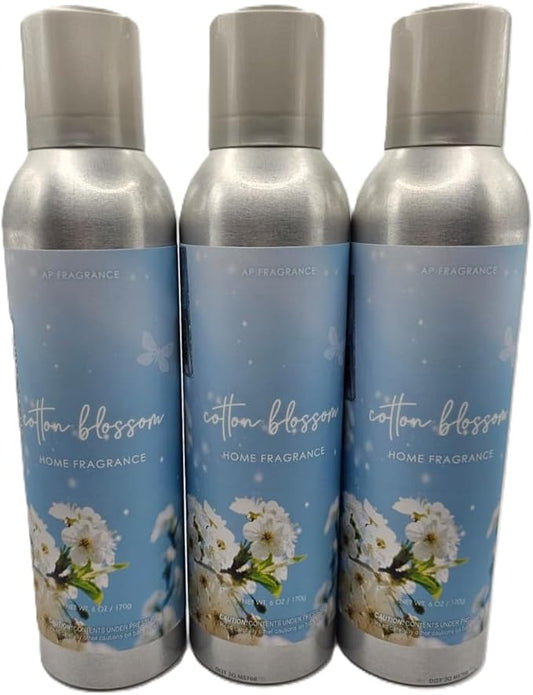 AP Fragrance Belfair Oaks Room Fragrance Air Cotton Blossom Freshener Spray - Concentrated Cotton BlossomOdor Neutralizer - 3 Pack