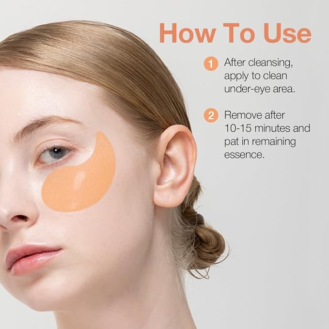 Collagen Nourishing Hydrogel Under-Eye Patch with Retinol and Peptides for Firmness and Hydration, 30 Pairs (60 ea)