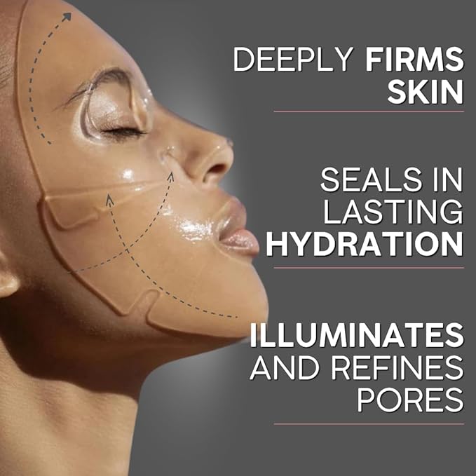 Pro-Collagen Hydrating Collagen Face Mask for Women & Men | Face Masks Skincare | Mascarillas Faciales de Colageno |Collagen Mask Overnight | Biocollagen Face Mask | Korean Skin Care