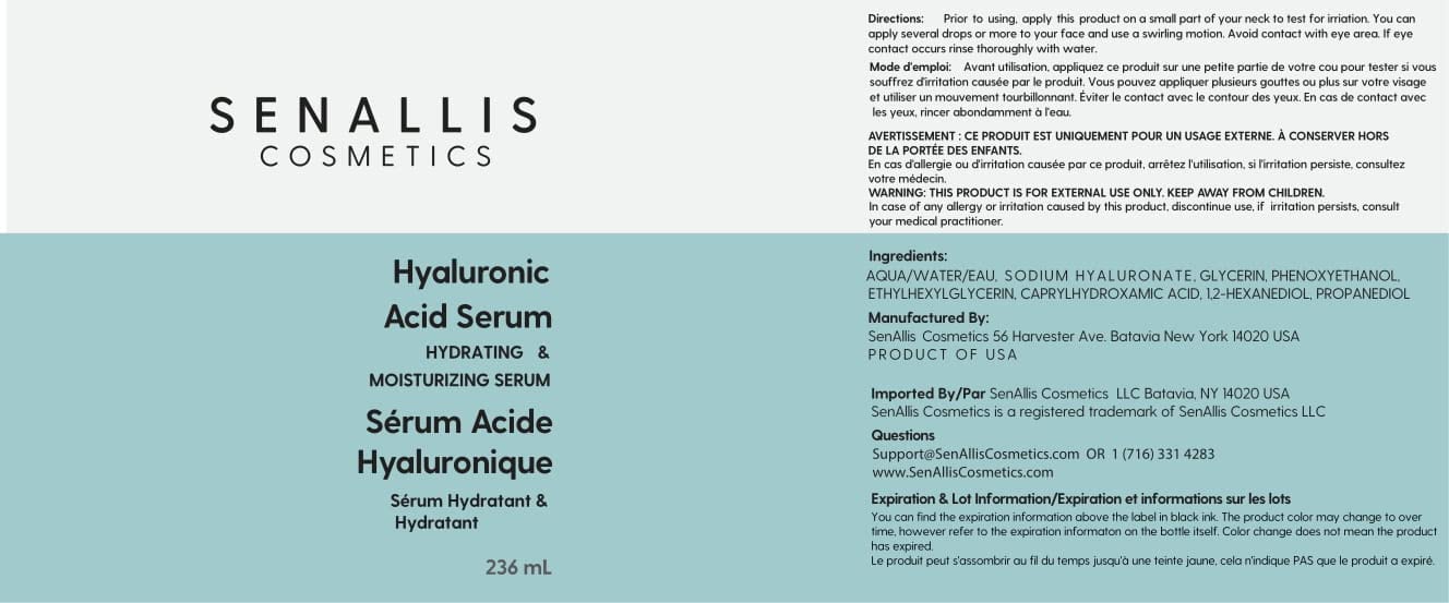 Hyaluronic Acid Serum – Pure & Powerful Anti-Aging Hydrating Serum for Face | Wrinkle-Reducing Moisturizer for Dry & Mature Skin | Made in USA | 8 Fl Oz & 2 Fl Oz Sizes