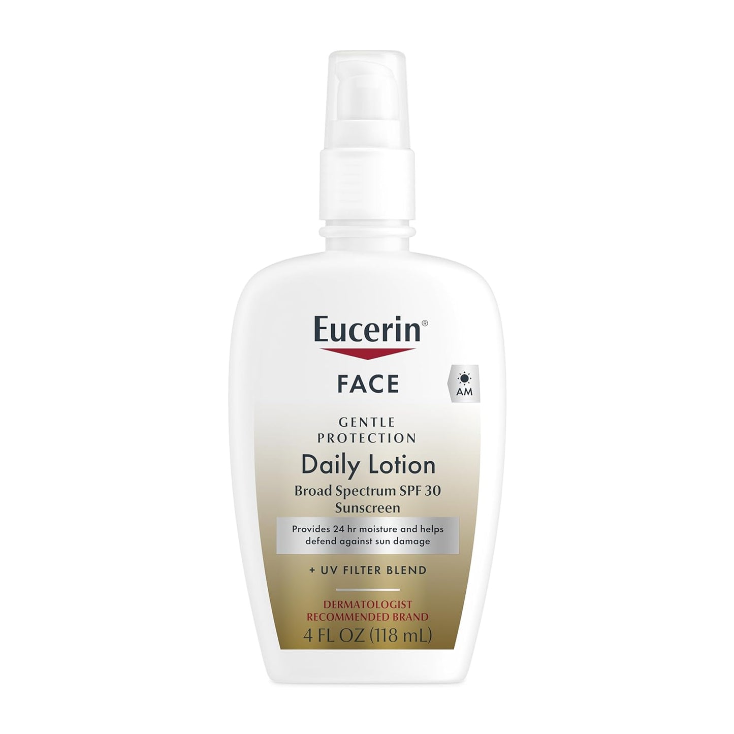 Daily Facial Moisturizer with Broad Spectrum SPF 30 β Fragrance-Free Face Sunscreen & Hydrating Lotion for Dry, Sensitive Skin, 4 Fl Oz