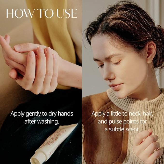 Perfume Hand Cream | Muhwagwa - Rich and Sweet Fig Scent | Korean Subtle Perfumed Hand Moisturizer with Mango Seed & Shea Butter | Hydrates, Nourishes & Softens Very Dry Skin, 1.69oz.