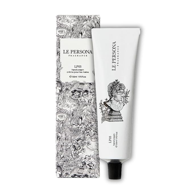 Scented Hand Cream For Women By Perfumers - Anti Wrinkle, Brightening, Non-Greasy Moisturizer - Luxury Korean Hand Cream For Gift 1.9oz/55ml (1.93 fl oz, LP03 Wooden Face)