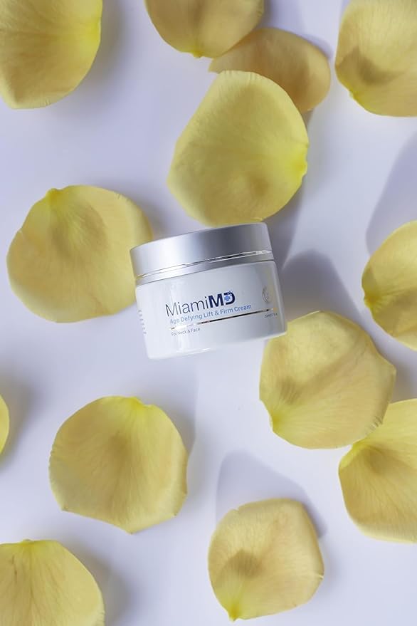 MiamiMD Age-Defying Lift & Firm Cream - Anti Aging and Skin Firming For All Types - Paraben Free - Fragrance Free Cruelty Free BHA Free 50 ml (1.7oz) - 3 PACK