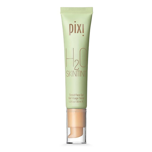 Pixi H2O SkinTint | Tinted Gel Moisturizer | Lightweight, Hydrating & Water-Resistant | Evens Tone & Reduces Redness | Vanilla | 1.2 fl oz/35 ml