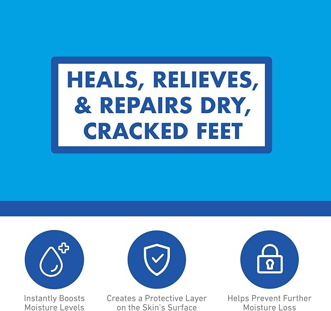 O'Keeffe's K0320001-11 Healthy Feet Foot Cream in Jar (11 Pack), 3.2 oz