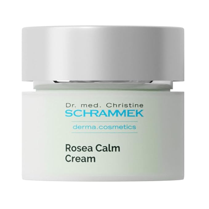 Rosea Calm Cream (1.7 fl oz) - Special Care for Sensitive, Reddened Skin - Reduces Redness & Calmes Skin - Vitamin C - No Parabens - Face Moisturizer - Face Cream - Skin Care - Dr. Schrammek